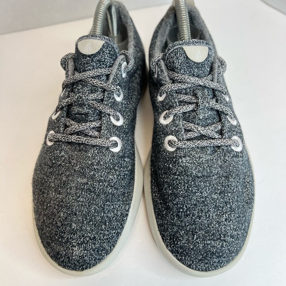 Allbirds Women’s Wool Runners Grey Lace Up Size 8M Merino Wool GUC - Picture 3 of 16